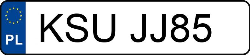 Numer rejestracyjny KSU JJ85 posiada FORD FIESTA - KSUJJ85