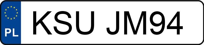 Numer rejestracyjny KSU JM94 posiada PEUGEOT 307 CC 2.0 - KSUJM94