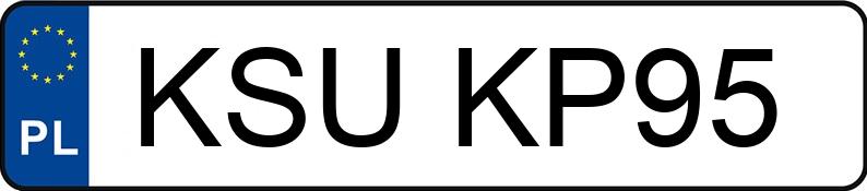 Numer rejestracyjny KSU KP95 posiada VOLKSWAGEN Passat B6 1.9 TDI MR`05 E4 Highline - KSUKP95