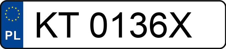 Numer rejestracyjny KT 0136X posiada SOLARIS URBINO 12 ELECTRIC URBINO 12 - KT0136X