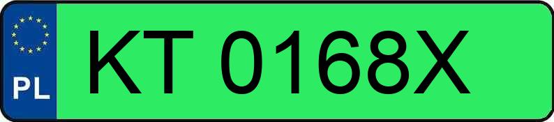 Numer rejestracyjny KT 0168X posiada FIAT PANDA - KT0168X Numer rejestracyjny KT 0168X posiada FIAT PANDA - KT0168X