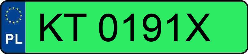 Numer rejestracyjny KT 0191X posiada ALFA ROMEO JUNIOR - KT0191X Numer rejestracyjny KT 0191X posiada ALFA ROMEO JUNIOR - KT0191X