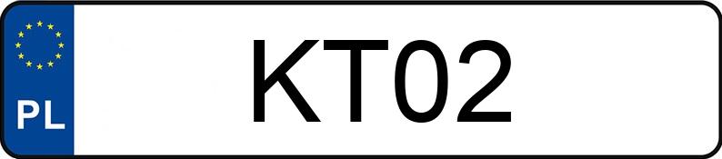 Numer rejestracyjny KT 02 posiada JEEP Wrangler Unlimited JL MR`19 E6d Sahara - KT02 Numer rejestracyjny KT 02 posiada JEEP Wrangler Unlimited JL MR`19 E6d Sahara - KT02