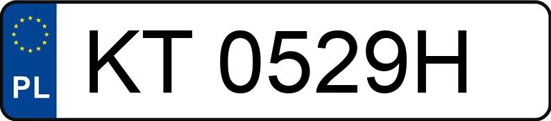 Numer rejestracyjny KT 0529H posiada BMW 318i Kat. MR`01 E3 E46 318i Kat. MR`01 E3 E46 - KT0529H
