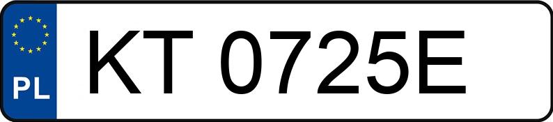 Numer rejestracyjny KT 0725E posiada VOLKSWAGEN Golf V 1.9 TDi MR`03 E4 Trendline 4MOTION - KT0725E Numer rejestracyjny KT 0725E posiada VOLKSWAGEN Golf V 1.9 TDi MR`03 E4 Trendline 4MOTION - KT0725E