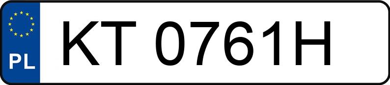 Numer rejestracyjny KT 0761H posiada KIA Ceed 1.5 MR`18 E6 L Aut. - KT0761H Numer rejestracyjny KT 0761H posiada KIA Ceed 1.5 MR`18 E6 L Aut. - KT0761H