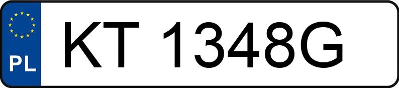Numer rejestracyjny KT 1348G posiada PEUGEOT 207 - KT1348G Numer rejestracyjny KT 1348G posiada PEUGEOT 207 - KT1348G