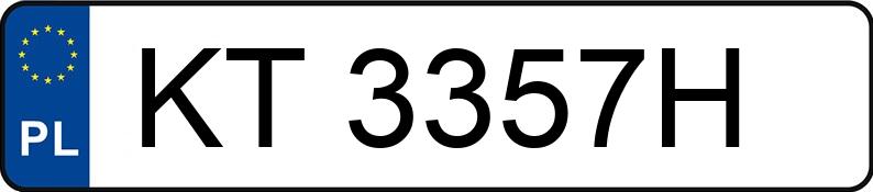 Numer rejestracyjny KT 3357H posiada OPEL Grandland 1.2 MR`22 E6d GS S&S - KT3357H