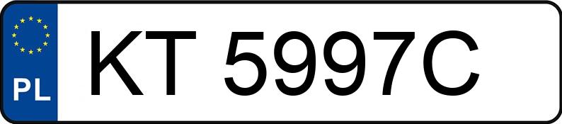 Numer rejestracyjny KT 5997C posiada KIA CEE D - KT5997C Numer rejestracyjny KT 5997C posiada KIA CEE D - KT5997C