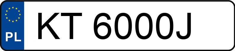 Numer rejestracyjny KT 6000J posiada PORSCHE Panamera MR`24 E6d 4 Aut. - KT6000J