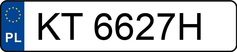 Numer rejestracyjny KT 6627H posiada FORD F-MAX CHK1 - KT6627H