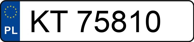 Numer rejestracyjny KT 75810 posiada FIAT PUNTO 1.2 16V ELX 5D - KT75810 Numer rejestracyjny KT 75810 posiada FIAT PUNTO 1.2 16V ELX 5D - KT75810