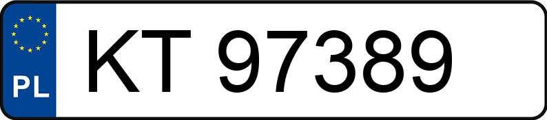 Numer rejestracyjny KT 97389 posiada VOLKSWAGEN Passat GP 1.9 TDI MR`00 E3 - KT97389 Numer rejestracyjny KT 97389 posiada VOLKSWAGEN Passat GP 1.9 TDI MR`00 E3 - KT97389