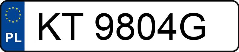 Numer rejestracyjny KT 9804G posiada SEAT LEON - KT9804G Numer rejestracyjny KT 9804G posiada SEAT LEON - KT9804G
