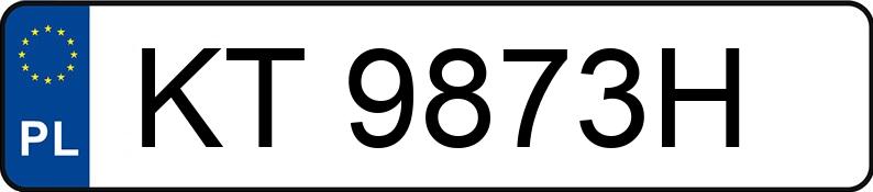 Numer rejestracyjny KT 9873H posiada MASERATI Levante E6 Trofeo - KT9873H