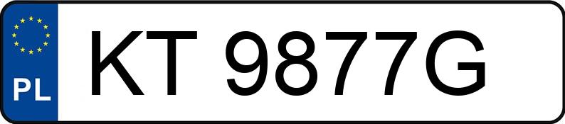 Numer rejestracyjny KT 9877G posiada MERCEDES-BENZ CLC MR`08 E4 203 200 Kompressor - KT9877G