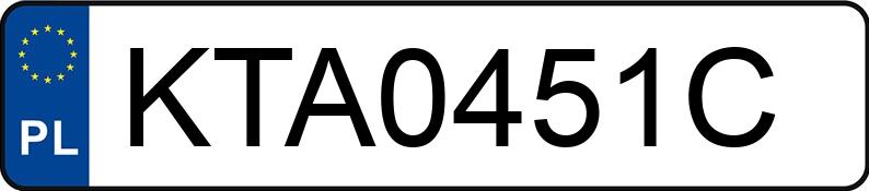 Numer rejestracyjny KTA 0451C posiada BMW X5 Diesel MR`07 E4 E70 3.0 Step - KTA0451C