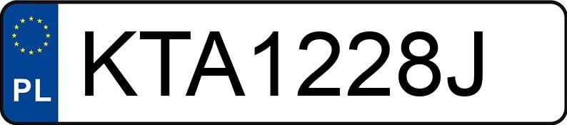 Numer rejestracyjny KTA 1228J posiada PEUGEOT 308 - KTA1228J Numer rejestracyjny KTA 1228J posiada PEUGEOT 308 - KTA1228J