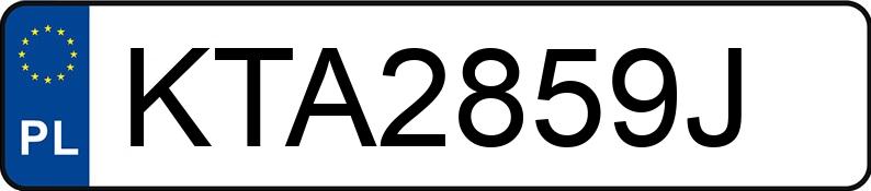 Numer rejestracyjny KTA 2859J posiada RENAULT CLIO - KTA2859J