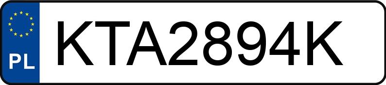Numer rejestracyjny KTA 2894K posiada BMW 330D - KTA2894K Numer rejestracyjny KTA 2894K posiada BMW 330D - KTA2894K