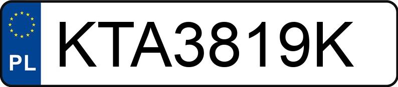 Numer rejestracyjny KTA 3819K posiada BMW 320D - KTA3819K Numer rejestracyjny KTA 3819K posiada BMW 320D - KTA3819K