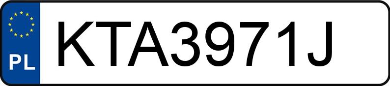 Numer rejestracyjny KTA 3971J posiada PEUGEOT 208 - KTA3971J
