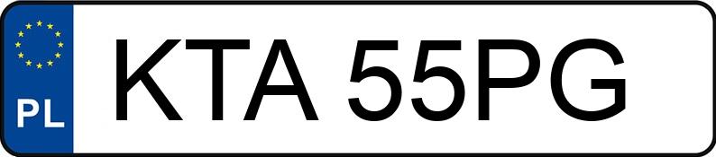 Numer rejestracyjny KTA 55PG posiada BMW 318 1.8 KAT - KTA55PG Numer rejestracyjny KTA 55PG posiada BMW 318 1.8 KAT - KTA55PG