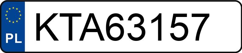 Numer rejestracyjny KTA 63157 posiada FIAT STILO 1.6 - KTA63157