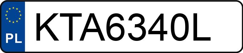 Numer rejestracyjny KTA 6340L posiada HYUNDAI KONA - KTA6340L