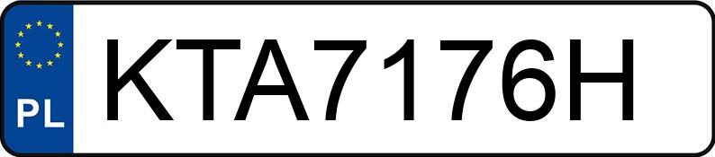 Numer rejestracyjny KTA 7176H posiada RENAULT Laguna II Grandtour 1.9 DCI MR`05 E4 Luxe Dynamique - KTA7176H