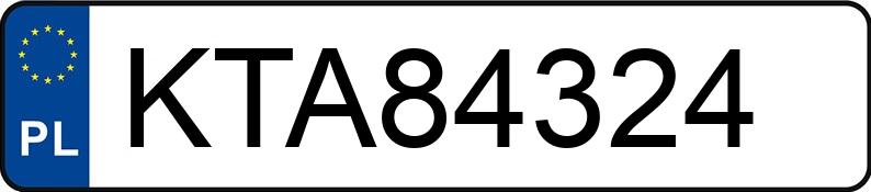 Numer rejestracyjny KTA 84324 posiada PEUGEOT 308 - KTA84324 Numer rejestracyjny KTA 84324 posiada PEUGEOT 308 - KTA84324