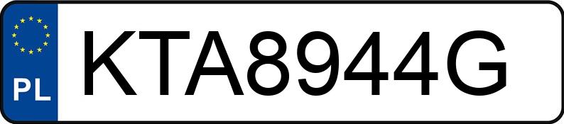 Numer rejestracyjny KTA 8944G posiada PEUGEOT 407 - KTA8944G Numer rejestracyjny KTA 8944G posiada PEUGEOT 407 - KTA8944G