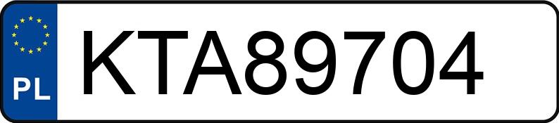 Numer rejestracyjny KTA 89704 posiada AUDI ALLROAD QUATTRO 2.7T - KTA89704 Numer rejestracyjny KTA 89704 posiada AUDI ALLROAD QUATTRO 2.7T - KTA89704