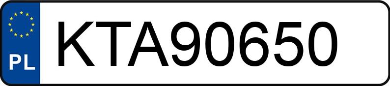 Numer rejestracyjny KTA 90650 posiada DACIA DUSTER - KTA90650