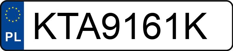 Numer rejestracyjny KTA 9161K posiada AUDI A6 ALLROAD 3.0 TDI - KTA9161K