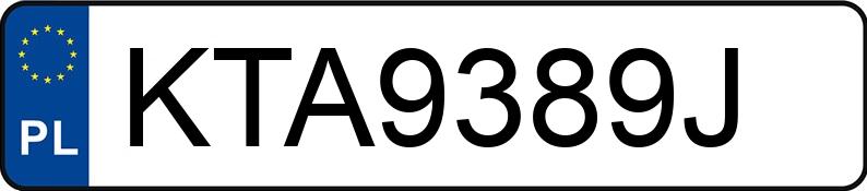 Numer rejestracyjny KTA 9389J posiada SEAT LEON - KTA9389J Numer rejestracyjny KTA 9389J posiada SEAT LEON - KTA9389J