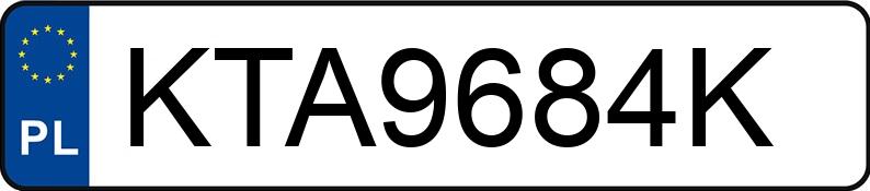 Numer rejestracyjny KTA 9684K posiada CITROEN C4 - KTA9684K