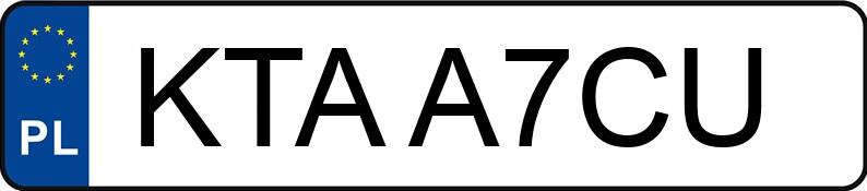 Numer rejestracyjny KTA A7CU posiada ROMET MOTORS SK125-8A SK125-8A - KTAA7CU