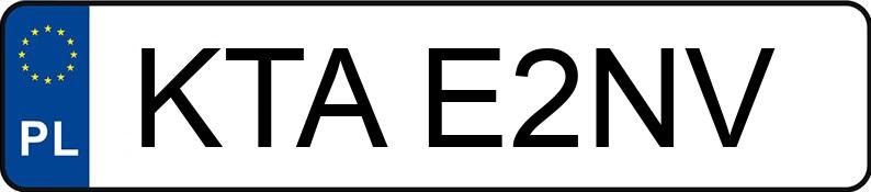 Numer rejestracyjny KTA E2NV posiada SUZUKI Sport./Szosowe od 600 ccm Bandit 650 A/ABS - KTAE2NV