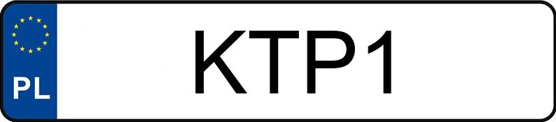 Numer rejestracyjny KTP 1 posiada DODGE DURANGO - KTP1