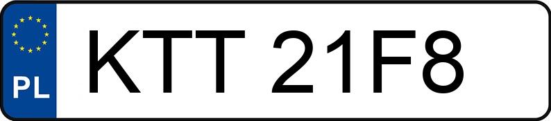 Numer rejestracyjny KTT 21F8 posiada BMW 330 - KTT21F8