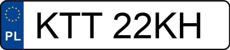 Numer rejestracyjny KTT 22KH posiada OPEL ASTRA - KTT22KH