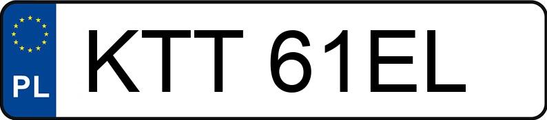 Numer rejestracyjny KTT 61EL posiada VOLKSWAGEN GOLF - KTT61EL Numer rejestracyjny KTT 61EL posiada VOLKSWAGEN GOLF - KTT61EL