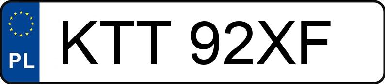 Numer rejestracyjny KTT 92XF posiada AUDI Coupe TT Quattro 1.8 Kat. MR`98 E3 8 N T - KTT92XF Numer rejestracyjny KTT 92XF posiada AUDI Coupe TT Quattro 1.8 Kat. MR`98 E3 8 N T - KTT92XF