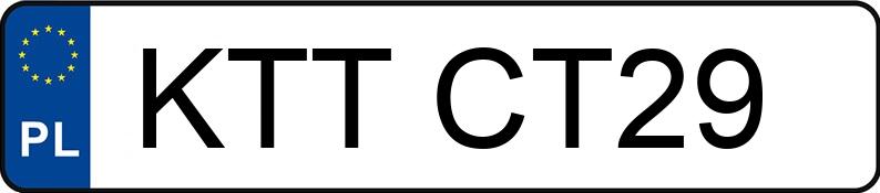 Numer rejestracyjny KTT CT29 posiada LEXUS IS220D - KTTCT29 Numer rejestracyjny KTT CT29 posiada LEXUS IS220D - KTTCT29