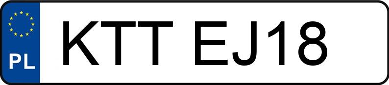 Numer rejestracyjny KTT EJ18 posiada VOLKSWAGEN CADDY - KTTEJ18