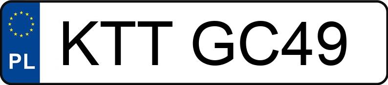 Numer rejestracyjny KTT GC49 posiada SKODA KODIAQ - KTTGC49 Numer rejestracyjny KTT GC49 posiada SKODA KODIAQ - KTTGC49