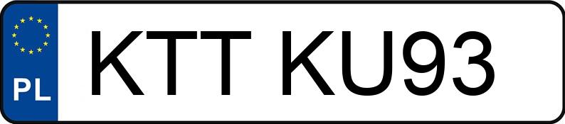 Numer rejestracyjny KTT KU93 posiada KRONE SDP 27 43.0t zLT4-CS/13.6 Mega plus - KTTKU93