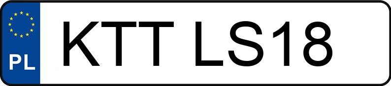 Numer rejestracyjny KTT LS18 posiada FORD MUSTANG - KTTLS18 Numer rejestracyjny KTT LS18 posiada FORD MUSTANG - KTTLS18
