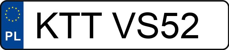 Numer rejestracyjny KTT VS52 posiada AUDI A4 1.8 T - KTTVS52